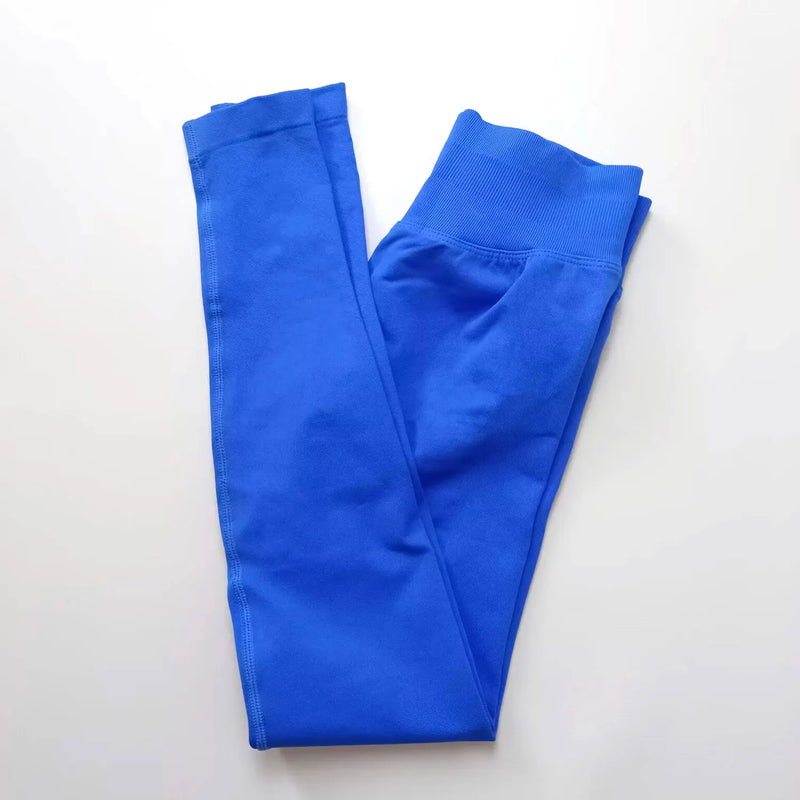 Calza deportiva azul