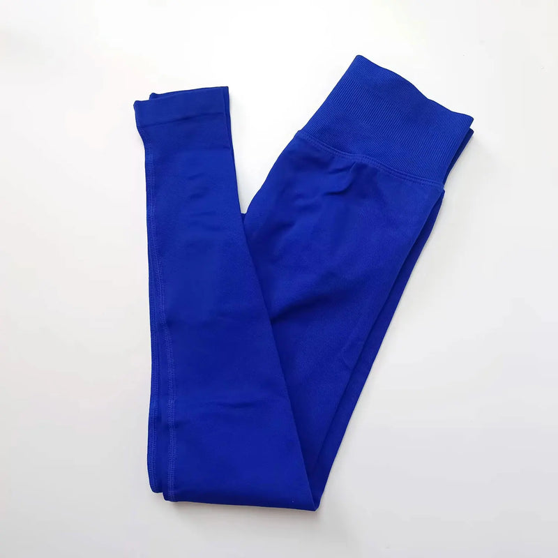 Calza deportiva azul