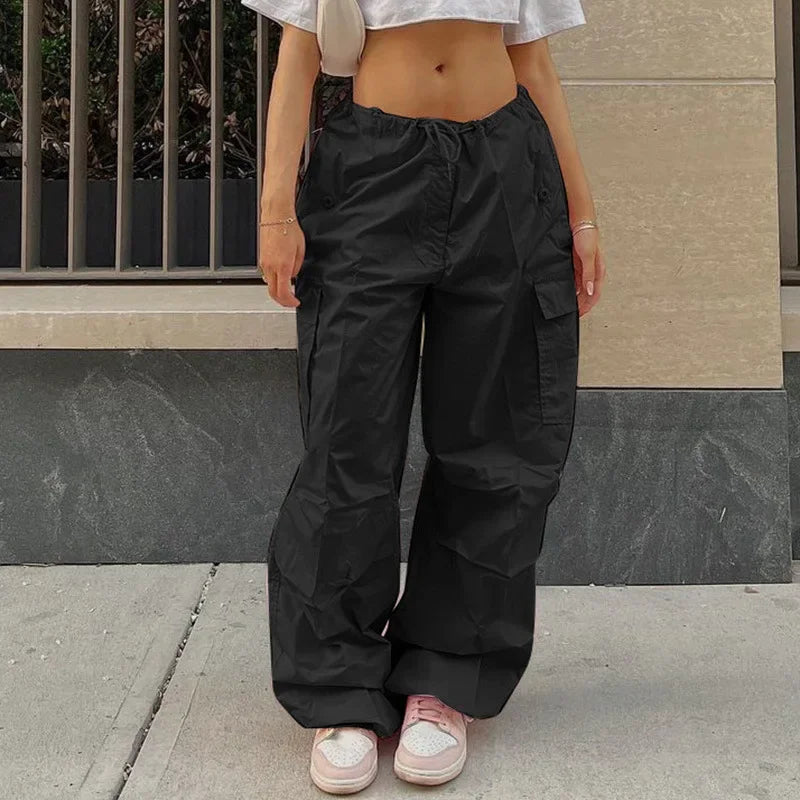Pantalones cargo rosados