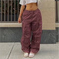 Pantalones cargo rosados