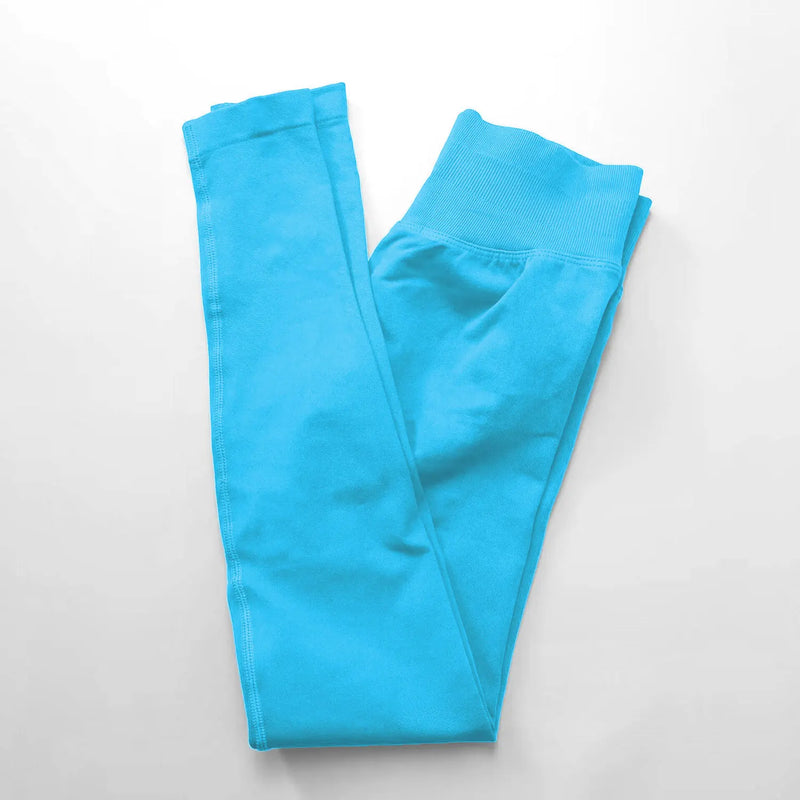 Calza deportiva azul