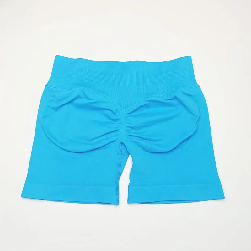 Short deportivo azul