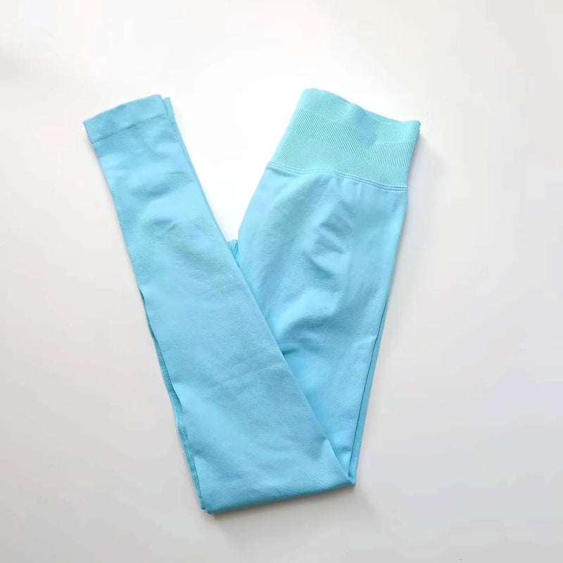 Calza deportiva azul