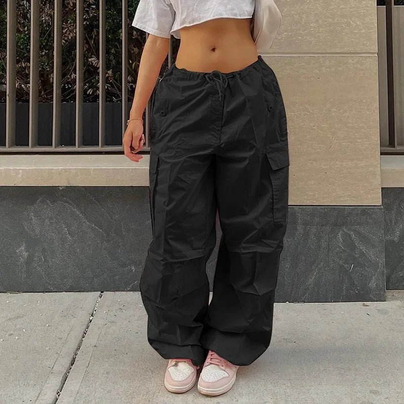 Pantalones cargo rosados