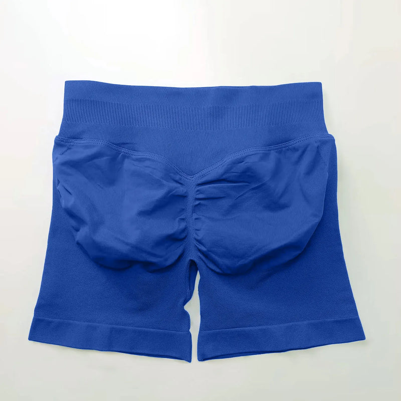 Short deportivo azul