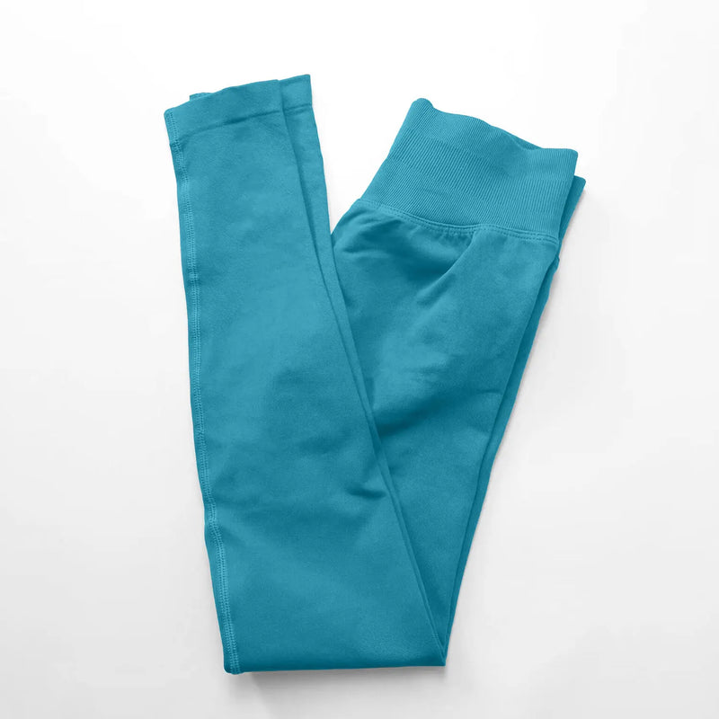 Calza deportiva azul