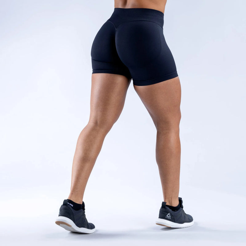 Short deportivo azul