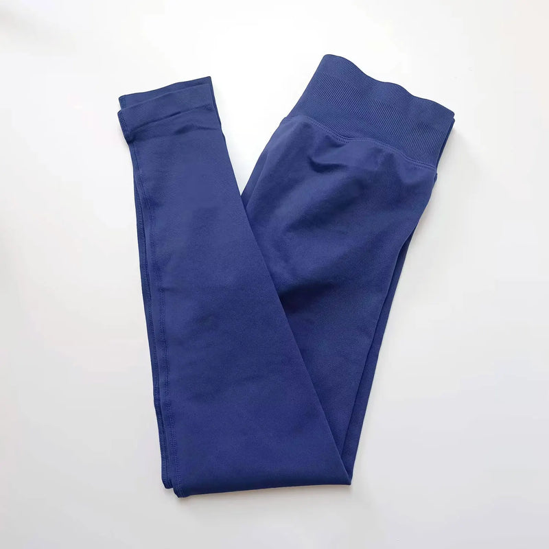 Calza deportiva azul