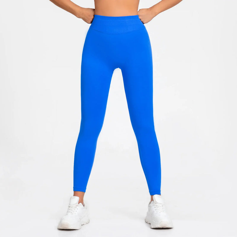 Calza deportiva azul