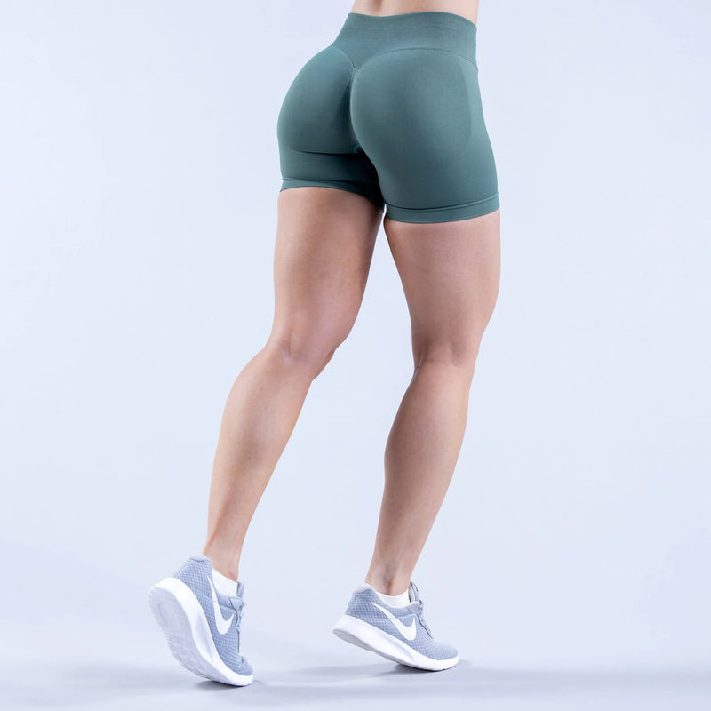 Short deportivo azul