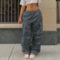 Pantalones cargo rosados